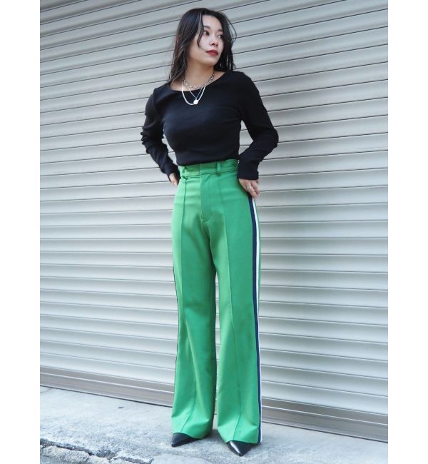 EVRIS「【WEB限定】バックオープンリブトップス」|Tシャツ・カットソー|