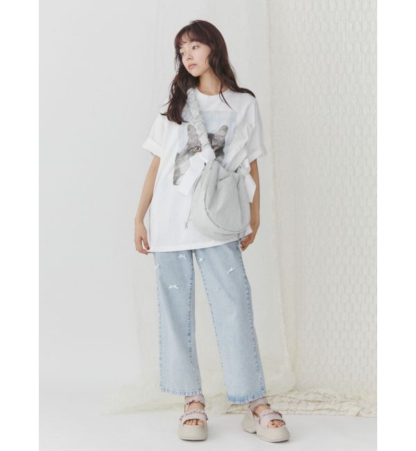 merry jenny「フリルメッシュスニーカーサンダル」|その他|