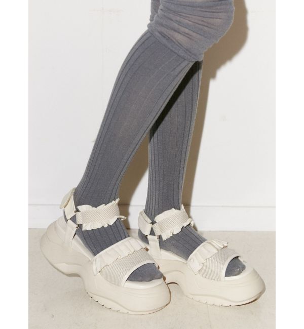 merry jenny「フリルメッシュスニーカーサンダル」|その他|