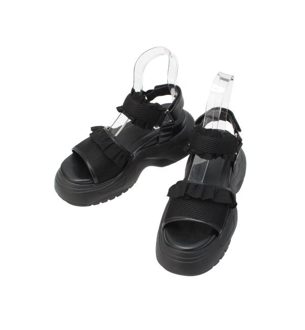 merry jenny「フリルメッシュスニーカーサンダル」|その他|