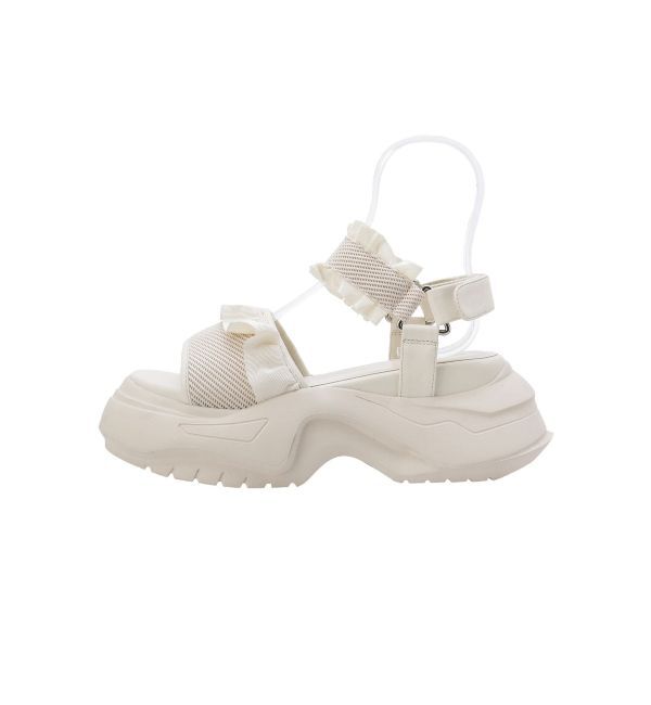 merry jenny「フリルメッシュスニーカーサンダル」|その他|