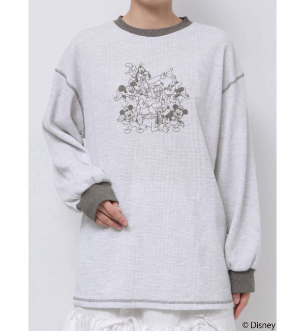 merry jenny「MICKEY＆FRIENDS / サーマルトップス」|Tシャツ・カットソー|