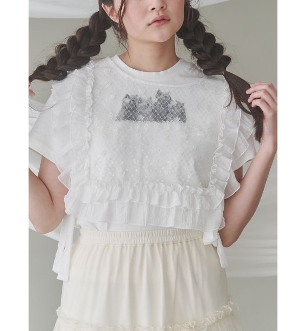 merry jenny「flowerスパンコールカラー」|その他|オフホワイト