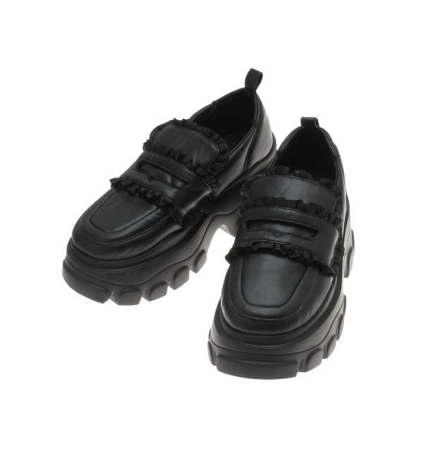 merry jenny「パデッドフリルローファー」|ローファー|