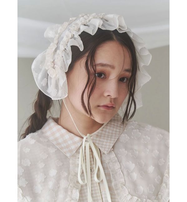 merry jenny「シアージャガードヘッドドレス」|カチューシャ|アイボリー