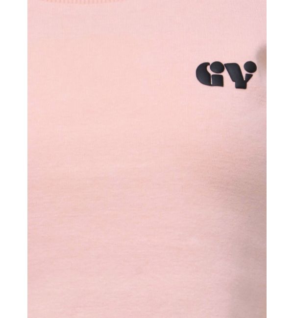 GYDA「round GYロゴプリントラウンドヘムロンT」|Tシャツ・カットソー|