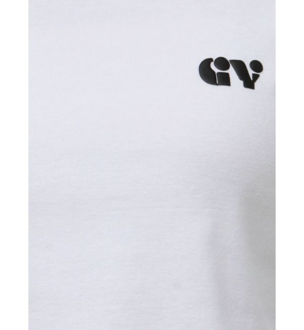 GYDA「round GYロゴプリントラウンドヘムロンT」|Tシャツ・カットソー|