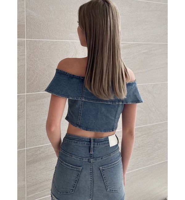 GYDA「【せいせいコラボ】GSストーンスライダーオフショルトップス」|Tシャツ・カットソー|