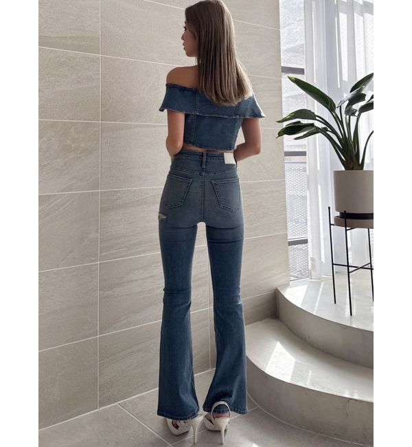 GYDA「【せいせいコラボ】GSストーンスライダーオフショルトップス」|Tシャツ・カットソー|