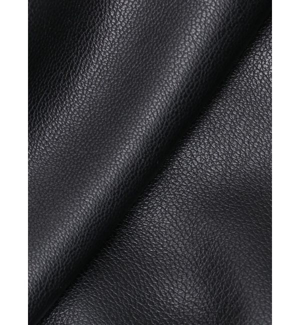 GYDA「ハイウエストフェイクレザーショートパンツ」|その他|