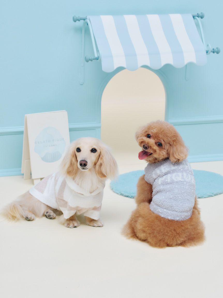  GELATO PIQUE CAT&DOG「【CAT&DOG】【販路限定商品】ベビモコネップdogプルオーバー」|その他|