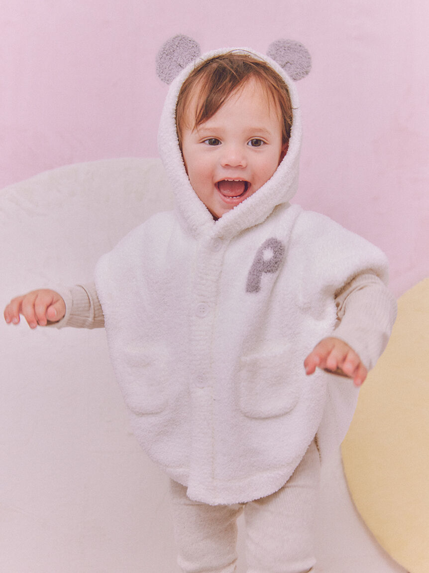 GELATO PIQUE KIDS & BABY「【限定カラーあり】【BABY】パウダーアニマルポンチョ」|その他ベビーウェア|OWHT