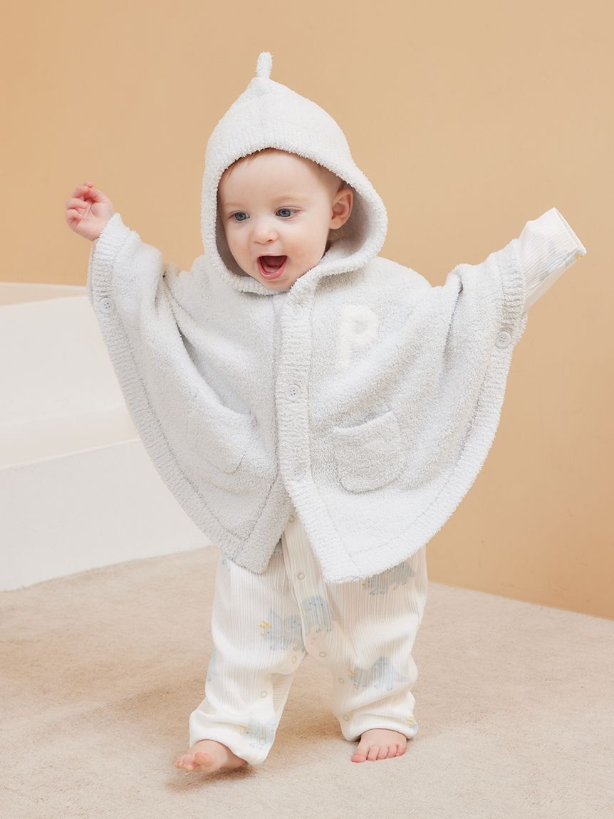 GELATO PIQUE KIDS & BABY「【限定カラーあり】【BABY】パウダーアニマルポンチョ」|その他ベビーウェア|