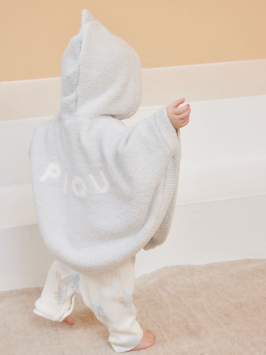 GELATO PIQUE KIDS & BABY「【限定カラーあり】【BABY】パウダーアニマルポンチョ」|その他ベビーウェア|