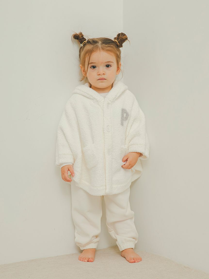 GELATO PIQUE KIDS & BABY「【限定カラーあり】【BABY】パウダーアニマルポンチョ」|その他ベビーウェア|