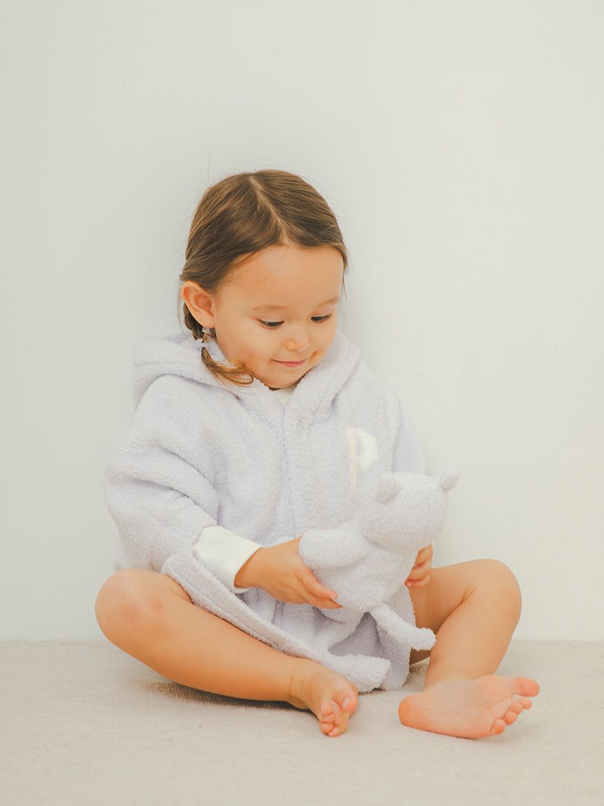 GELATO PIQUE KIDS & BABY「【限定カラーあり】【BABY】パウダーアニマルポンチョ」|その他ベビーウェア|