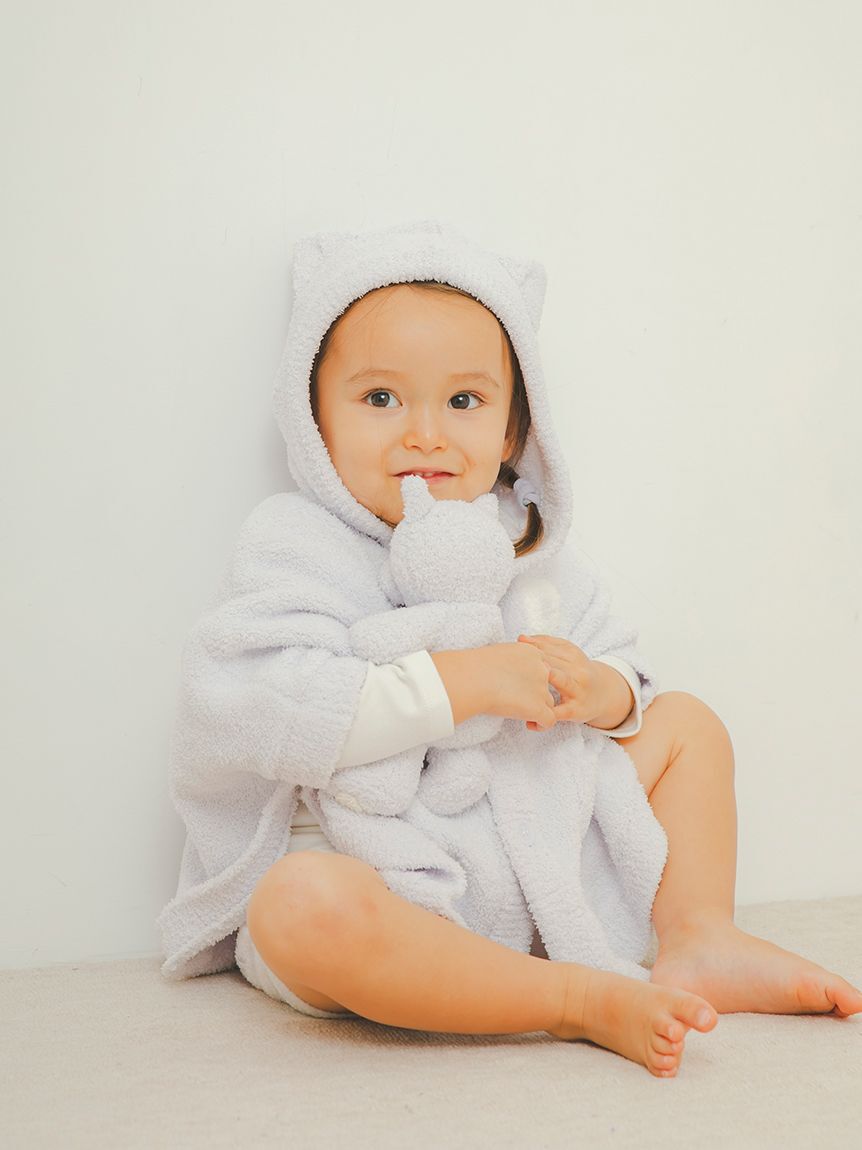 GELATO PIQUE KIDS & BABY「【限定カラーあり】【BABY】パウダーアニマルポンチョ」|その他ベビーウェア|