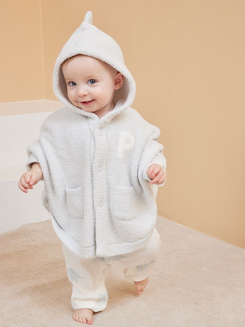 GELATO PIQUE KIDS & BABY「【限定カラーあり】【BABY】パウダーアニマルポンチョ」|その他ベビーウェア|GRN