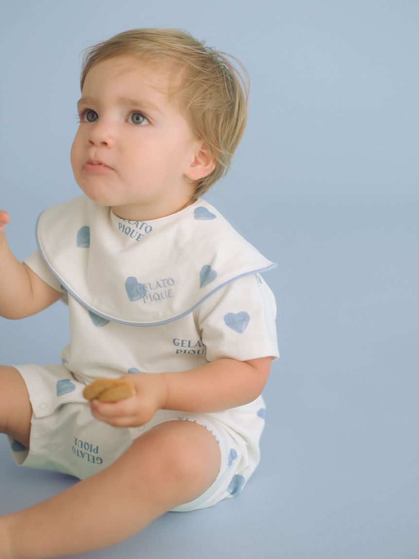 GELATO PIQUE KIDS & BABY「【BABY】ハート柄ロンパース」|ロンパース|