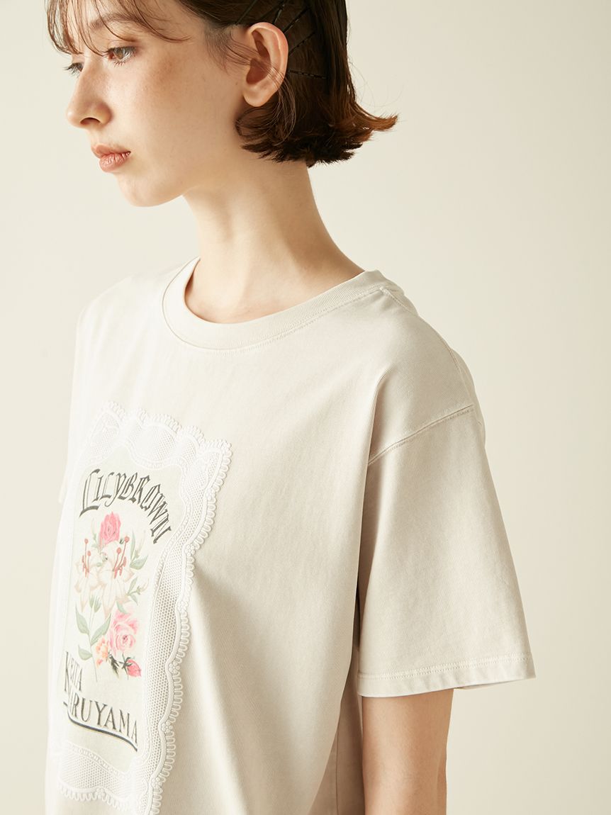 LILY BROWN「【LILY BROWN&times;KEITA MARUYAMA】バリエーショングラフィックTシャツ」|Tシャツ・カットソー|