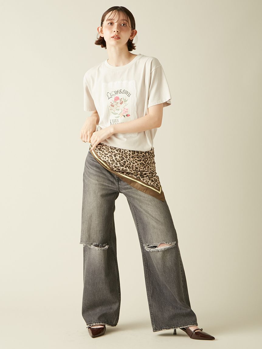 LILY BROWN「【LILY BROWN&times;KEITA MARUYAMA】バリエーショングラフィックTシャツ」|Tシャツ・カットソー|