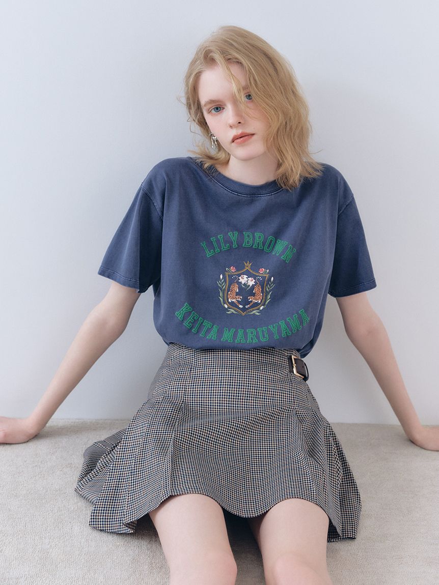 LILY BROWN「【LILY BROWN&times;KEITA MARUYAMA】バリエーショングラフィックTシャツ」|Tシャツ・カットソー|