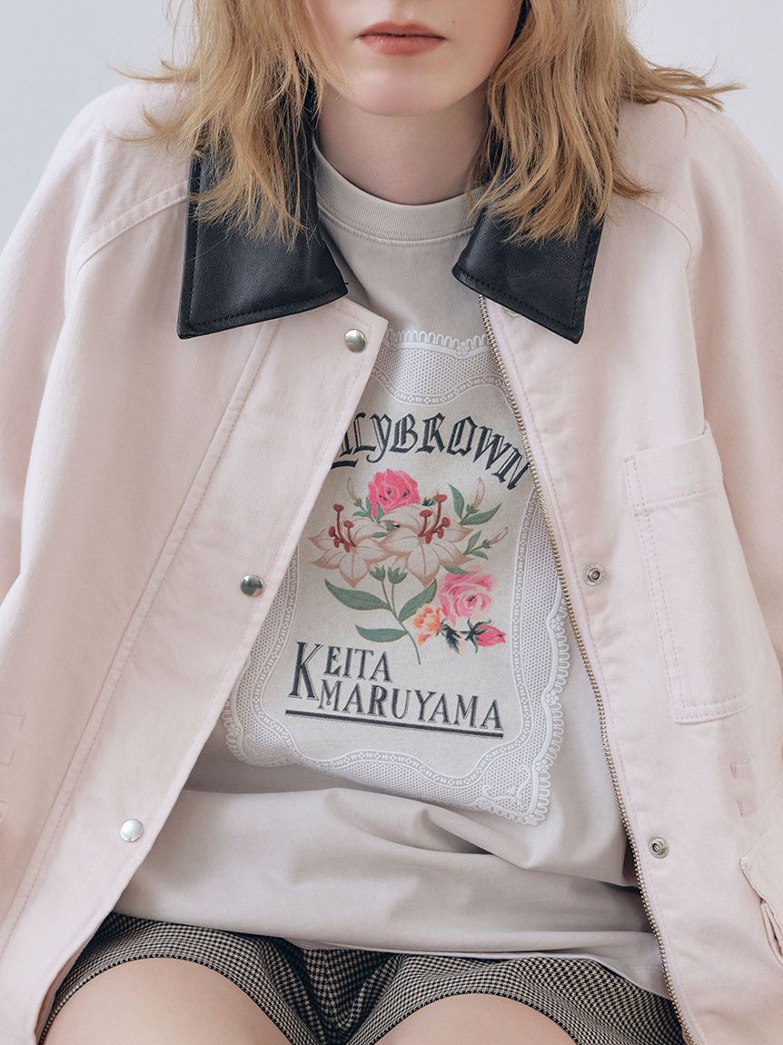 LILY BROWN「【LILY BROWN&times;KEITA MARUYAMA】バリエーショングラフィックTシャツ」|Tシャツ・カットソー|BEG
