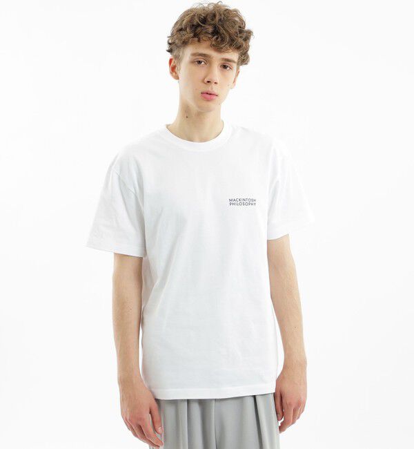 MACKINTOSH PHILOSOPHY「【WEB＆一部店舗限定】5.6oz 天竺 クルーネックT」|Tシャツ・カットソー|ホワイト