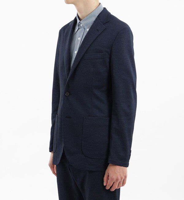MACKINTOSH PHILOSOPHY「テーラードジャージー ジャケット 麻混サーフニット」|テーラードジャケット|