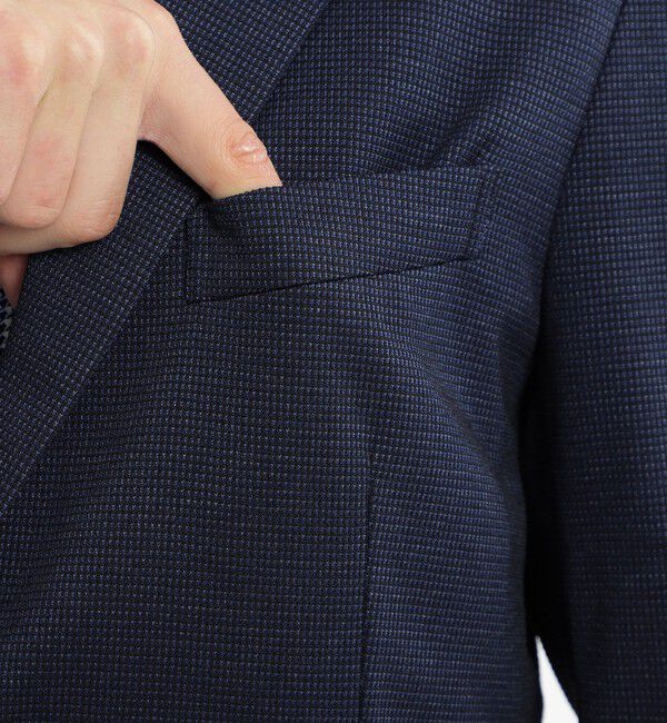 MACKINTOSH PHILOSOPHY「テーラードジャージー ジャケット 麻混サーフニット」|テーラードジャケット|