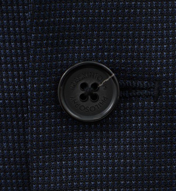 MACKINTOSH PHILOSOPHY「テーラードジャージー ジャケット 麻混サーフニット」|テーラードジャケット|