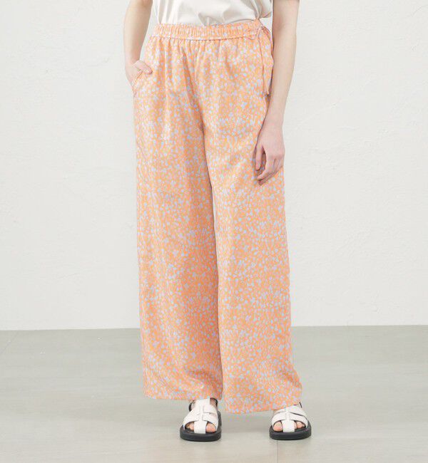 MACKINTOSH PHILOSOPHY「Snowｂlue Garden ワイドストレートパンツ」|その他|オレンジ