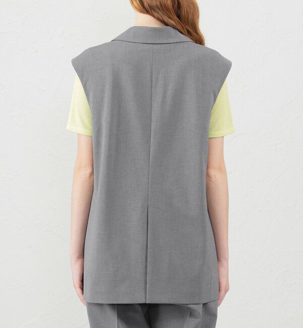 MACKINTOSH PHILOSOPHY「テーラードロングジレ」|ブルゾン・スタジャン|