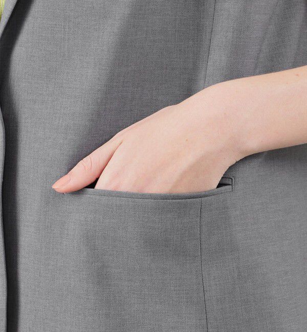 MACKINTOSH PHILOSOPHY「テーラードロングジレ」|ブルゾン・スタジャン|