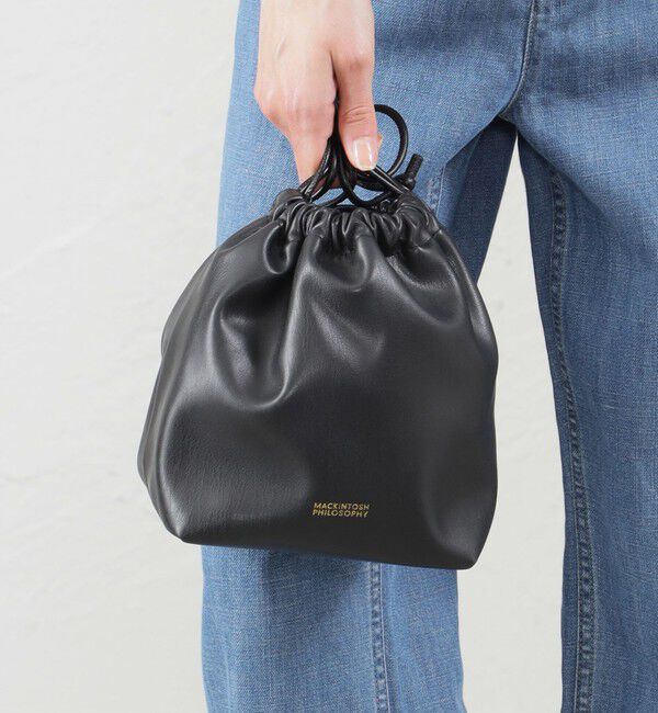 MACKINTOSH PHILOSOPHY「フェイクレザー巾着バッグ」|その他|