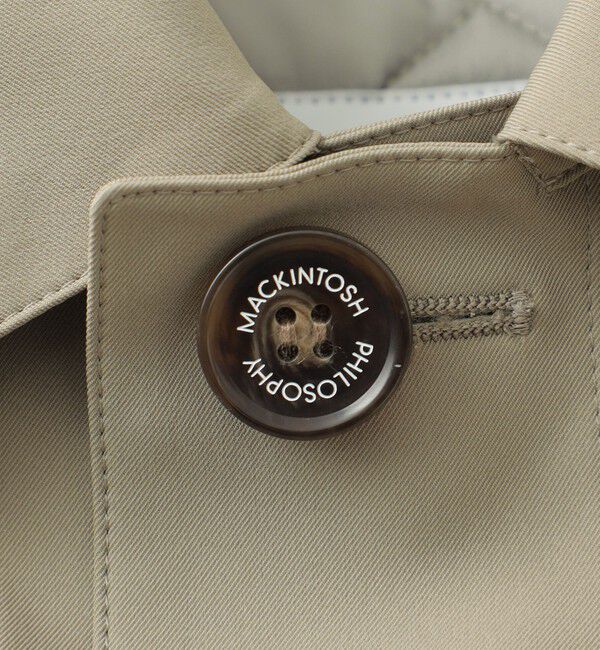 MACKINTOSH PHILOSOPHY「トロッター コート WELLINGTON（ウェリントン） テクノストレッチギャバジン」|ステンカラーコート|