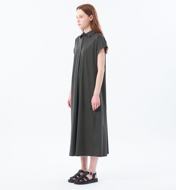 MACKINTOSH PHILOSOPHY「【WEB&一部店舗】スキッパージャージワンピース」|ワンピース|