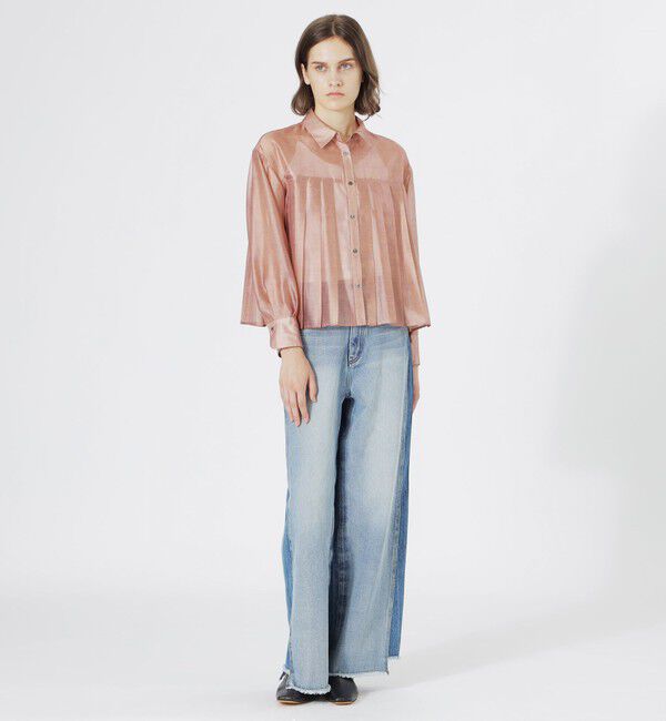  「プリーツコンビシアーシャツ」|その他|