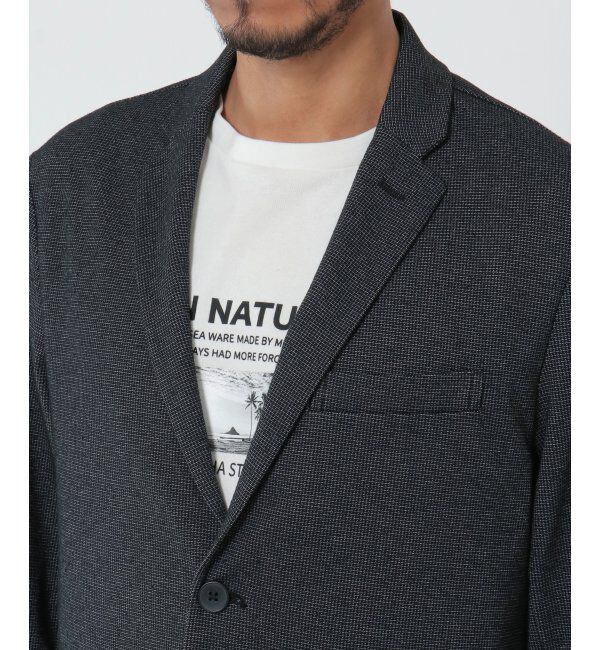 ikka「キモウジャガードテーラード」|カーディガン|