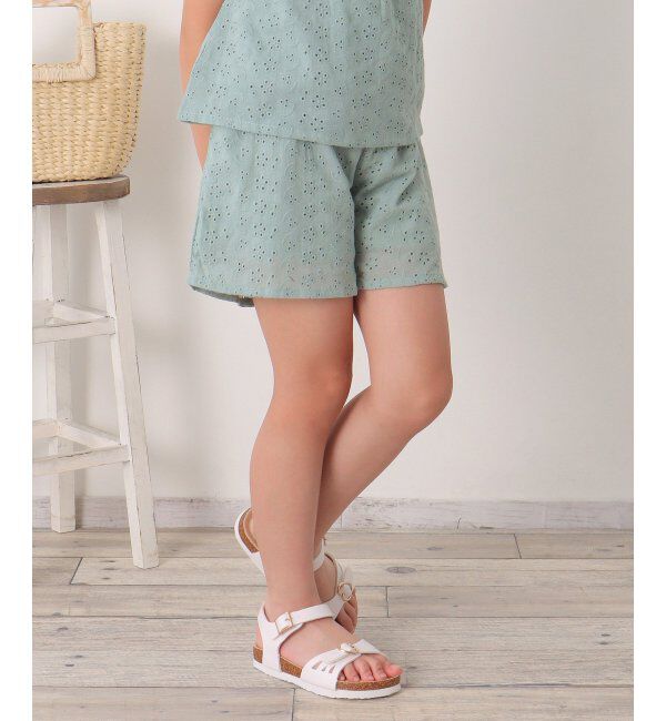 ikka kids「【セットアップ対応】コットンレースショートパンツ（120~160cm）」|その他|