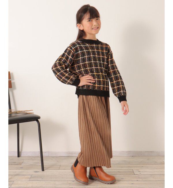 ikka kids「ジャガードレインボーニットプルオーバー（120~160cm）」|その他|