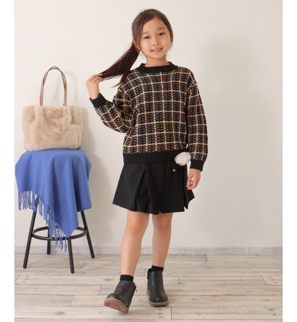 ikka kids「ジャガードレインボーニットプルオーバー（120~160cm）」|その他|