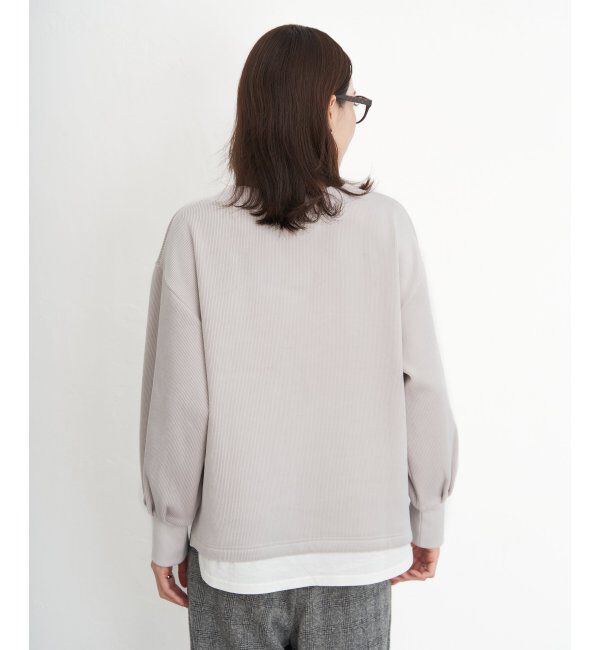 ikka「ベロアコールフェイクプルオーバー」|その他|