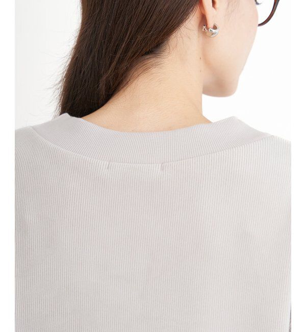 ikka「ベロアコールフェイクプルオーバー」|その他|