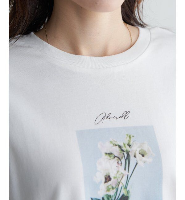 ikka「ロゴフォトプリントロンT」|Tシャツ・カットソー|