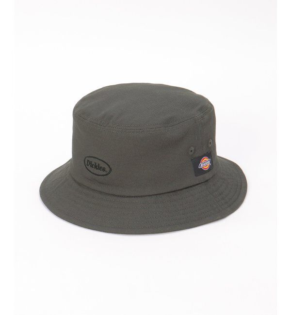 ikka「Dickies ディッキーズ ロゴ刺繍バケットハット」|その他|グレー