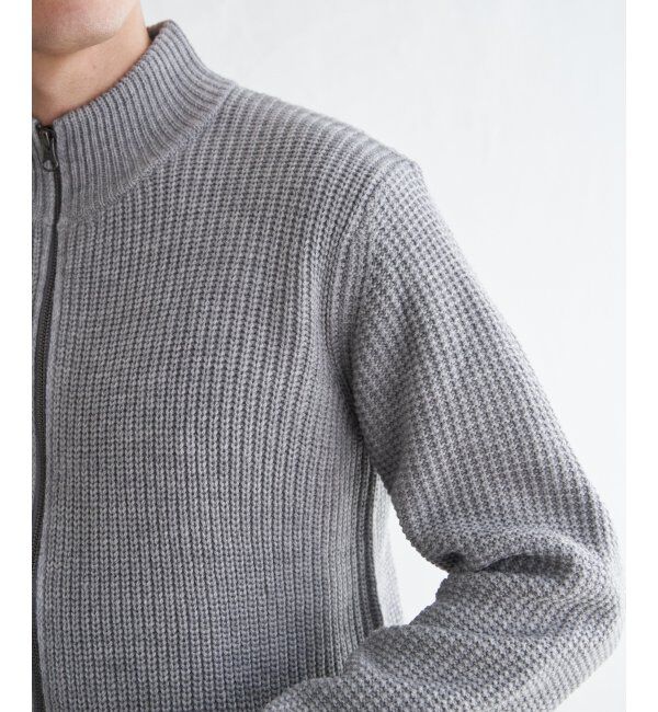 ikka「スタンドジップニットブルゾン」|その他|