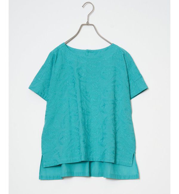 Lbc with Life「ペイズリー刺繍ブラウス」|シャツ・ブラウス|