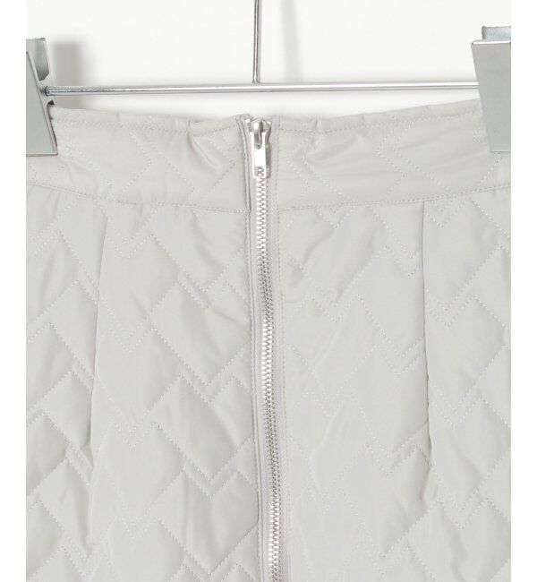 VENCE share style「ハートキルトダブルジップタイトスカート」|スカート|