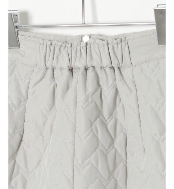 VENCE share style「ハートキルトダブルジップタイトスカート」|スカート|